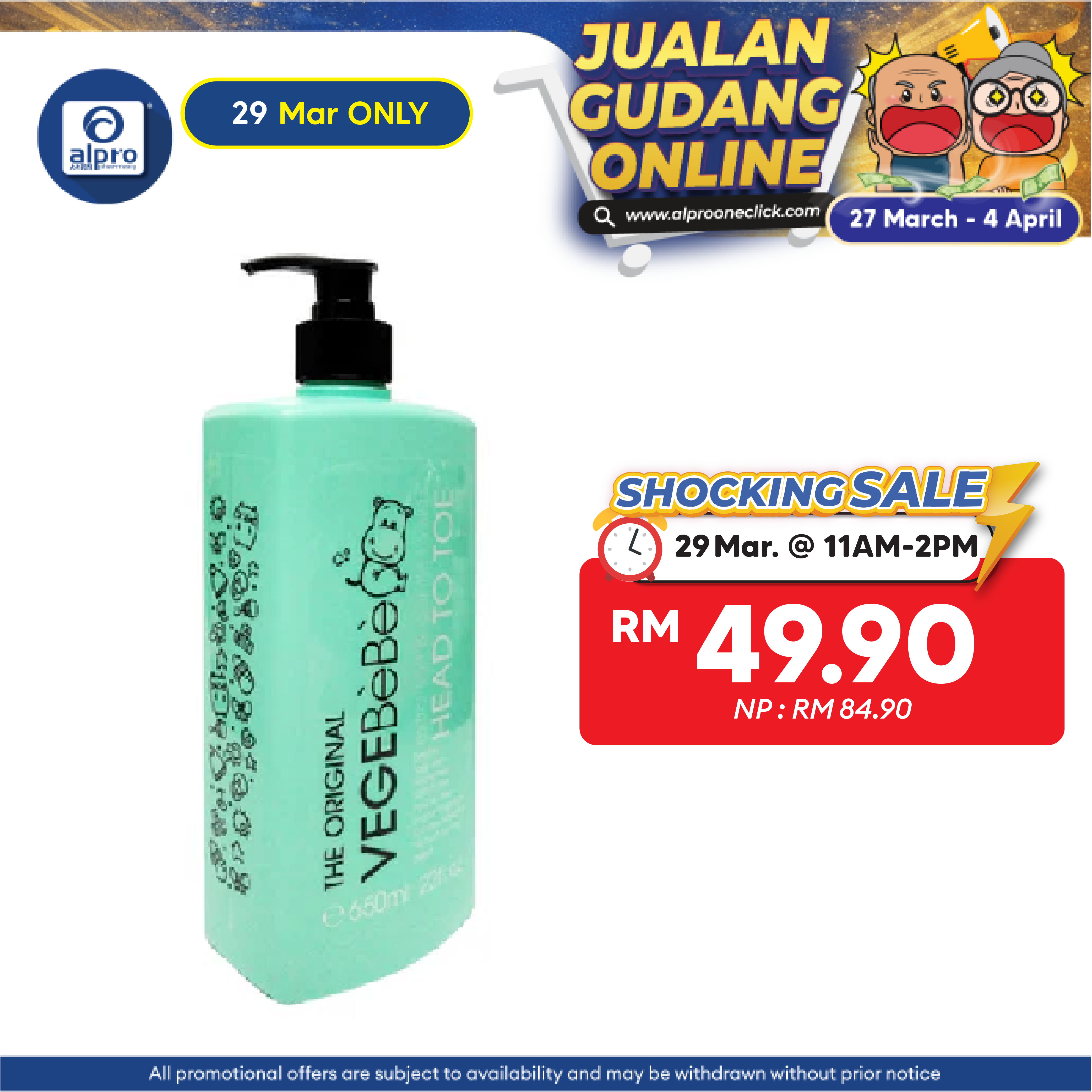 The Original Vegebebe Head To Toe 650ml | Baby Shower The Original Vege