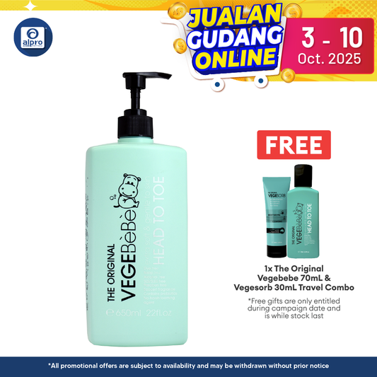 The Original Vegebebe Head To Toe 650ml | Baby Shower The Original Vege