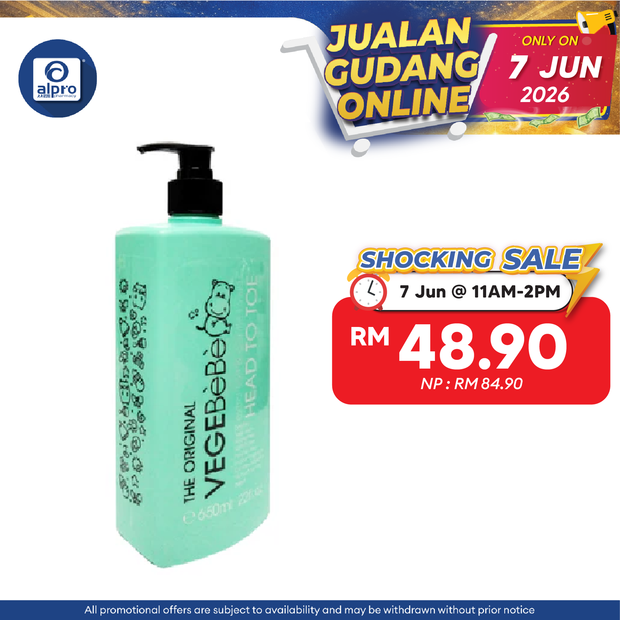 The Original Vegebebe Head To Toe 650ml | Baby Shower The Original Vege