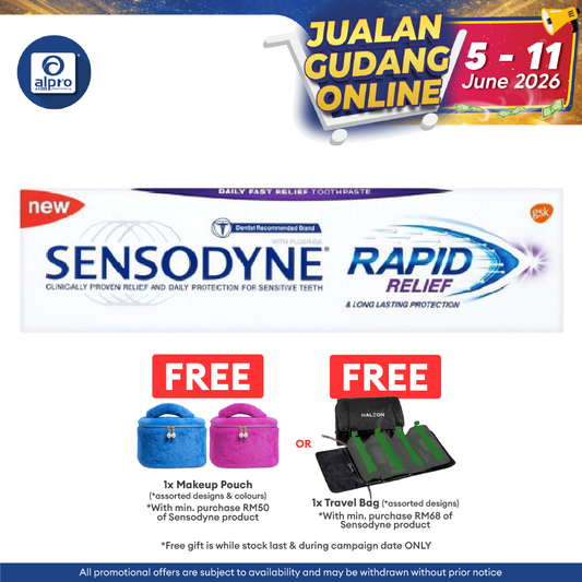 Sensodyne Rapid Relief 100g | Relieve Pain Sensitivity Sensodyne