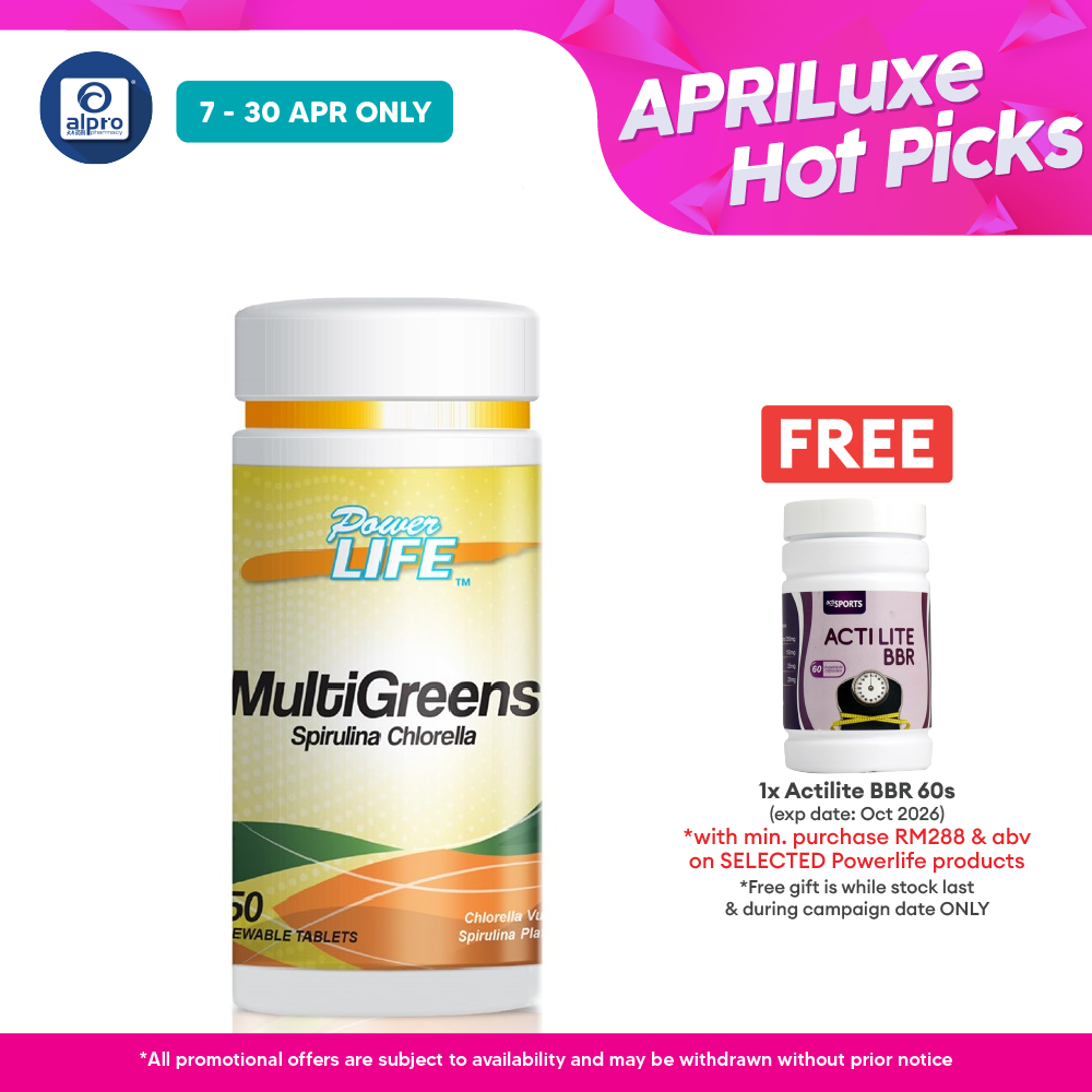 Powerlife Multi Greens 150s | General Health Maintainence Powerlife