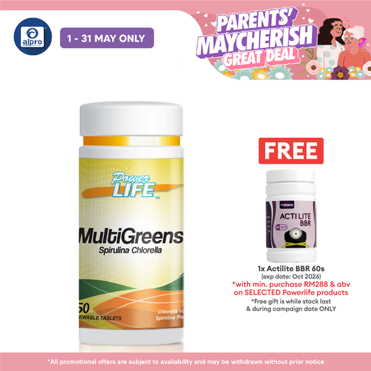 Powerlife Multi Greens 150s | General Health Maintainence Powerlife