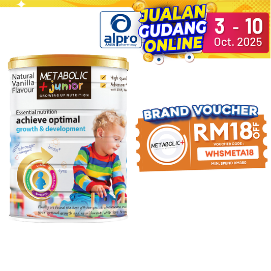 Metabolic + Junior 700g Children's Growing Up Nutrition | For Children Age 1 Year Old & Above Metabolic+