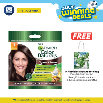 Garnier Colour Naturals Express Cream3.0 Coklat Gelap Alpro Pharmacy