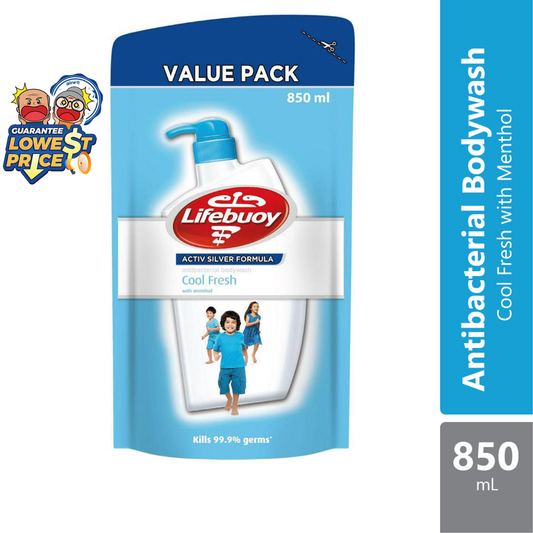 Lifebuoy Body Wash Cool Fresh Refill 850ml Lifebuoy