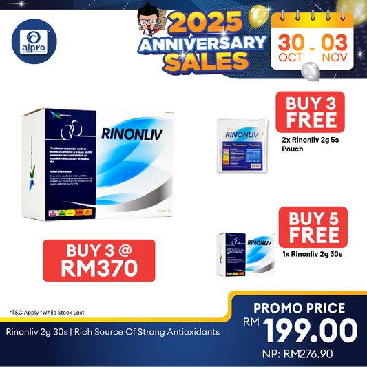 Rinonliv 2g 30s | Rich Source of Strong Antioxidants Rinonliv