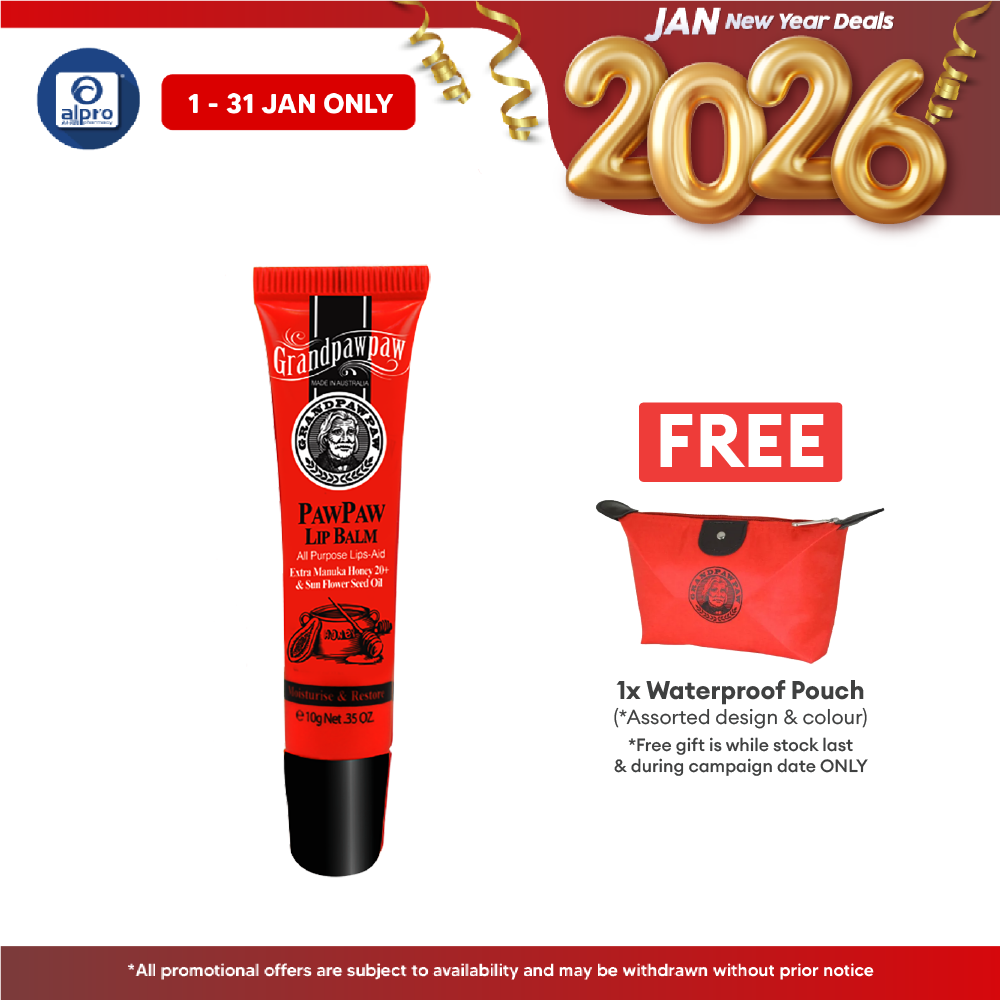 Grand Paw Paw Manuka 20+ Lip Balm 10g | Soothes Dry Chapped Cracked Lips