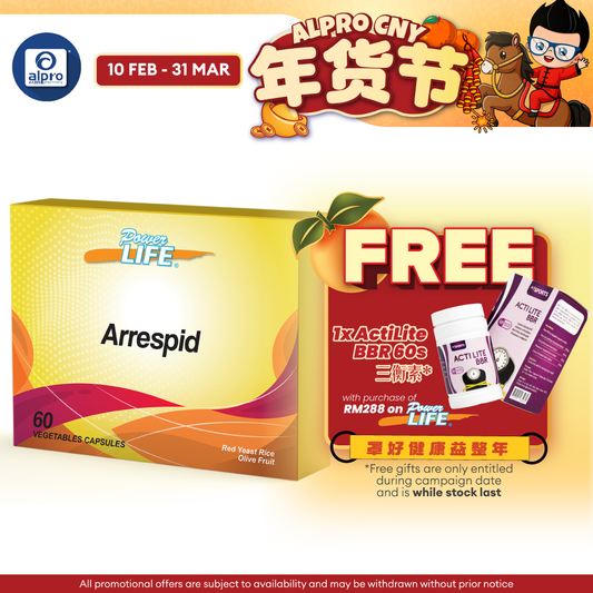 Powerlife Arrespid 60s | For General Health Maintainence Powerlife