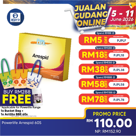 Powerlife Arrespid 60s | For General Health Maintainence Powerlife