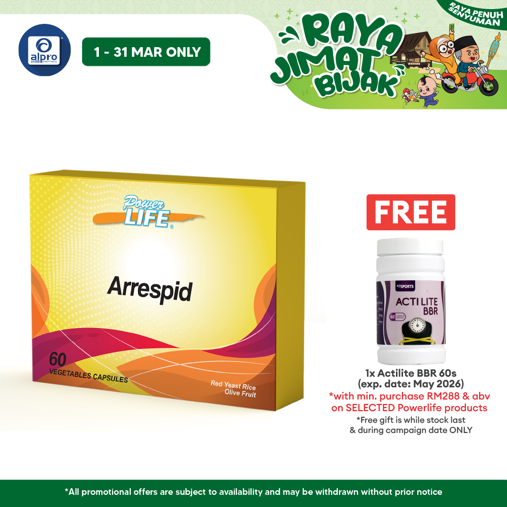 Powerlife Arrespid 60s | For General Health Maintainence Powerlife