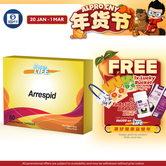 Powerlife Arrespid 60s | For General Health Maintainence