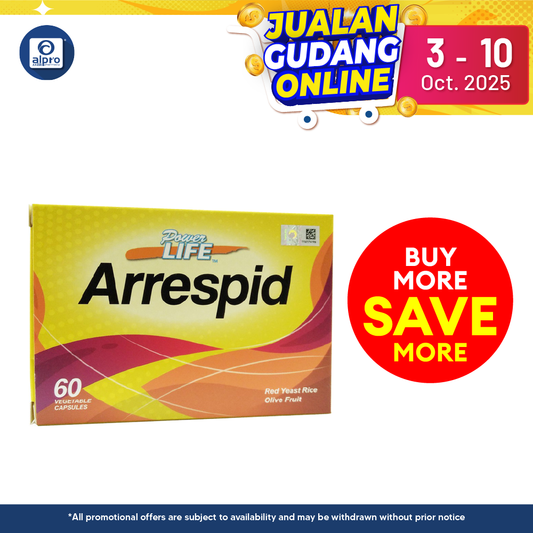 Powerlife Arrespid 60s | For General Health Maintainence Powerlife
