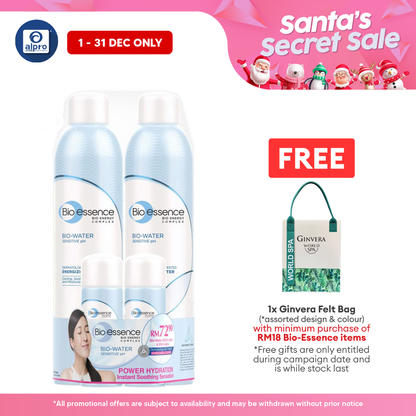 Bio Essence Bio-water Sensitive Ph 300ml 2s + 30ml 2s Bio essence