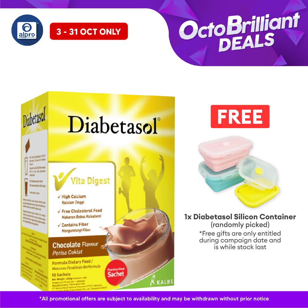 Diabetasol Milk Choco 600g Alpro Pharmacy