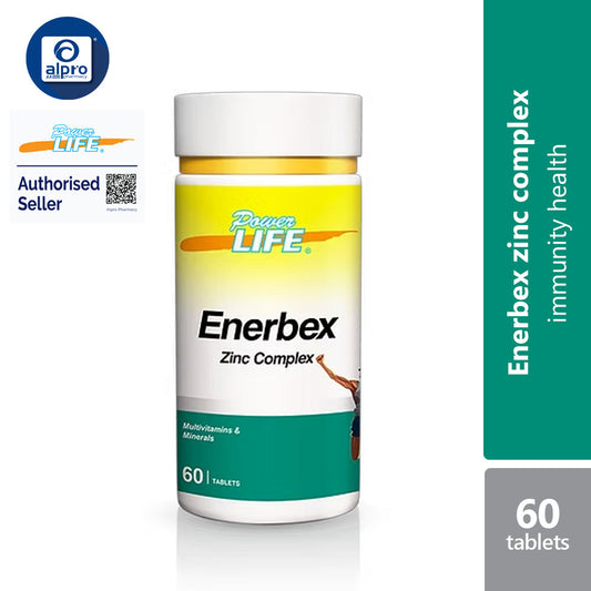 Powerlife Enerbex Zinc Complex 60s Powerlife