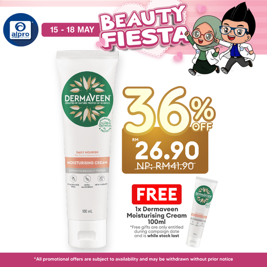 Dermaveen Moisturising Cream 100ml Dermaveen