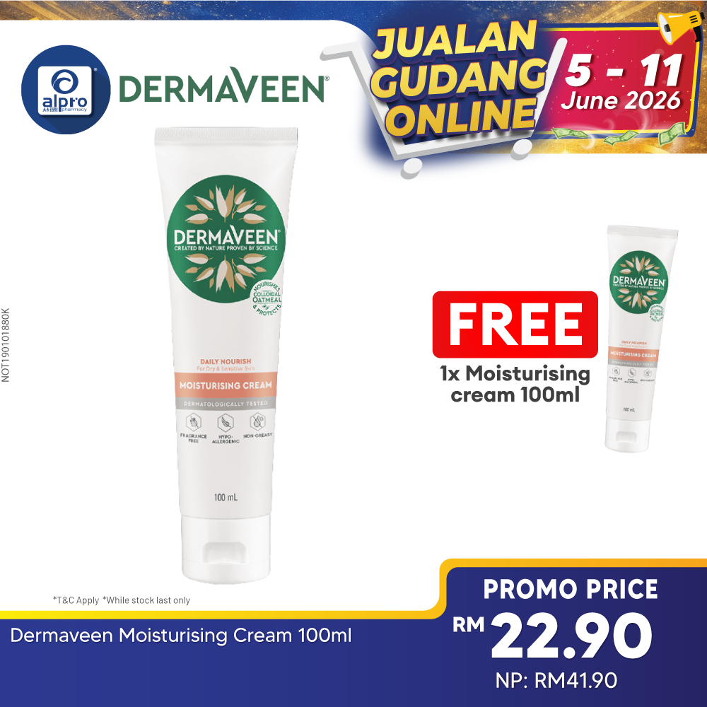 Dermaveen Moisturising Cream 100ml Dermaveen