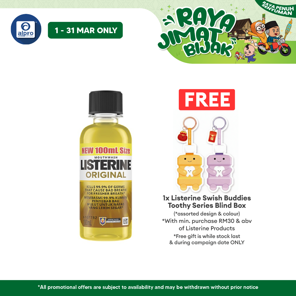 Listerine Original 100ml Listerine