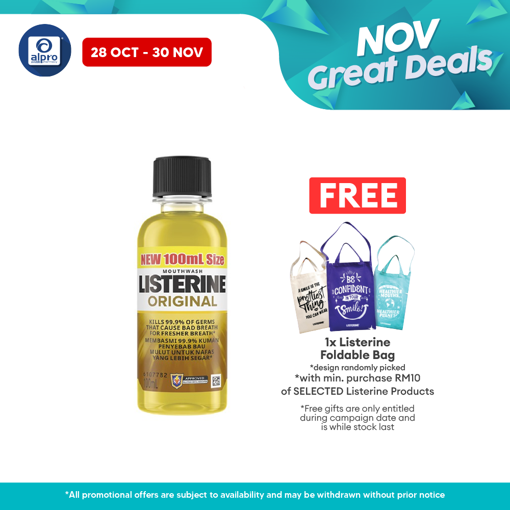 Listerine Original 100ml Listerine