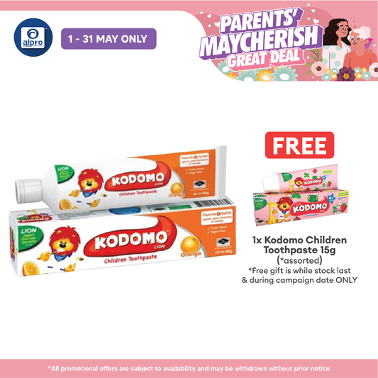 Kodomo Toothpaste Orange 80g | Repair Early Caries in 14 Days Kodomo