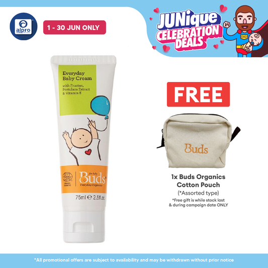 Buds Everyday Baby Cream 75ml | Promotes Soft and Healthy Skin Buds