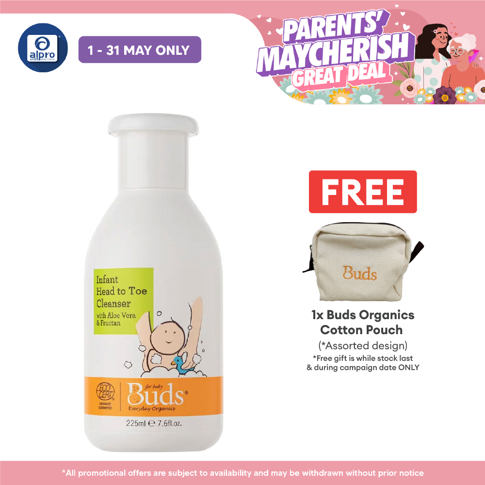 Buds Infant Head To Toe Cleanser 225ml Alpro Pharmacy