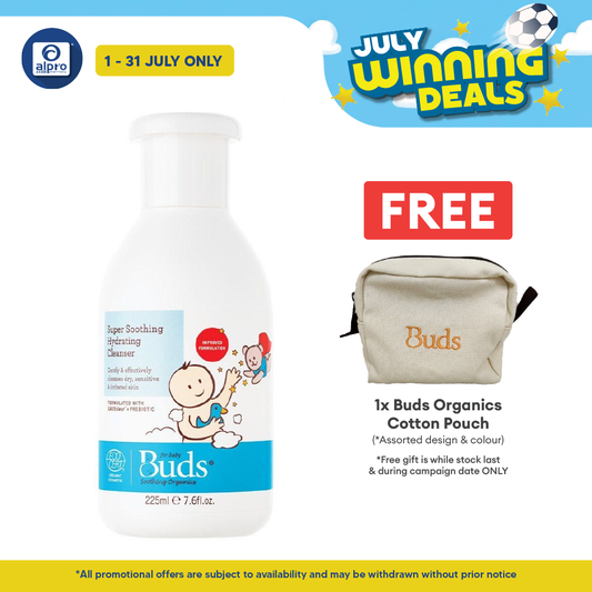 Buds Super Soothing Hydrating Cleanser 225ml | Effectively Cleanses Types of Skin Buds