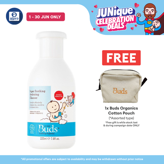 Buds Super Soothing Hydrating Cleanser 225ml | Effectively Cleanses Types of Skin Buds