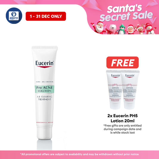 Eucerin Proacne A.I. Clearing Treatment 40ml | Reduces Inflammatory Pimples Alpro Pharmacy