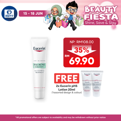 Eucerin Proacne A.I. Clearing Treatment  40ml | Reduces Inflammatory Pimples Eucerin