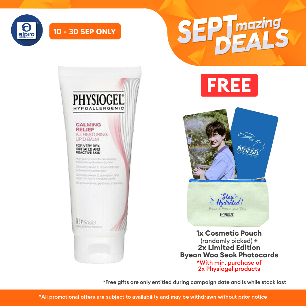 Physiogel  Hypoallergenic Calming Relief AI Restoring Lipid Balm 50ml | For Sensitive Skin Physiogel