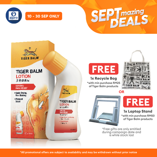 Tiger Balm Lotion 80ml | Relief of Aches & Pains Alpro Pharmacy