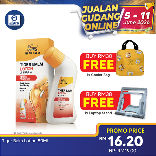 Tiger Balm Lotion 80ml | Relief of Aches & Pains Tiger Balm