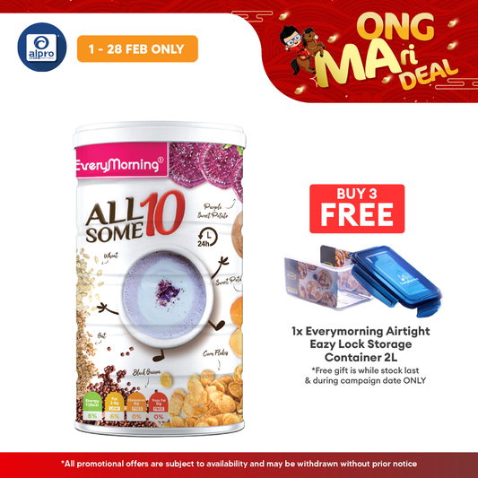Everymorning Allsome10 500g | Multigrain With Purple Potato & Corn Flakes EveryMorning