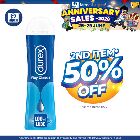 Durex Play Classic Pleasure Gel 100ml | Water-Based Lube Durex