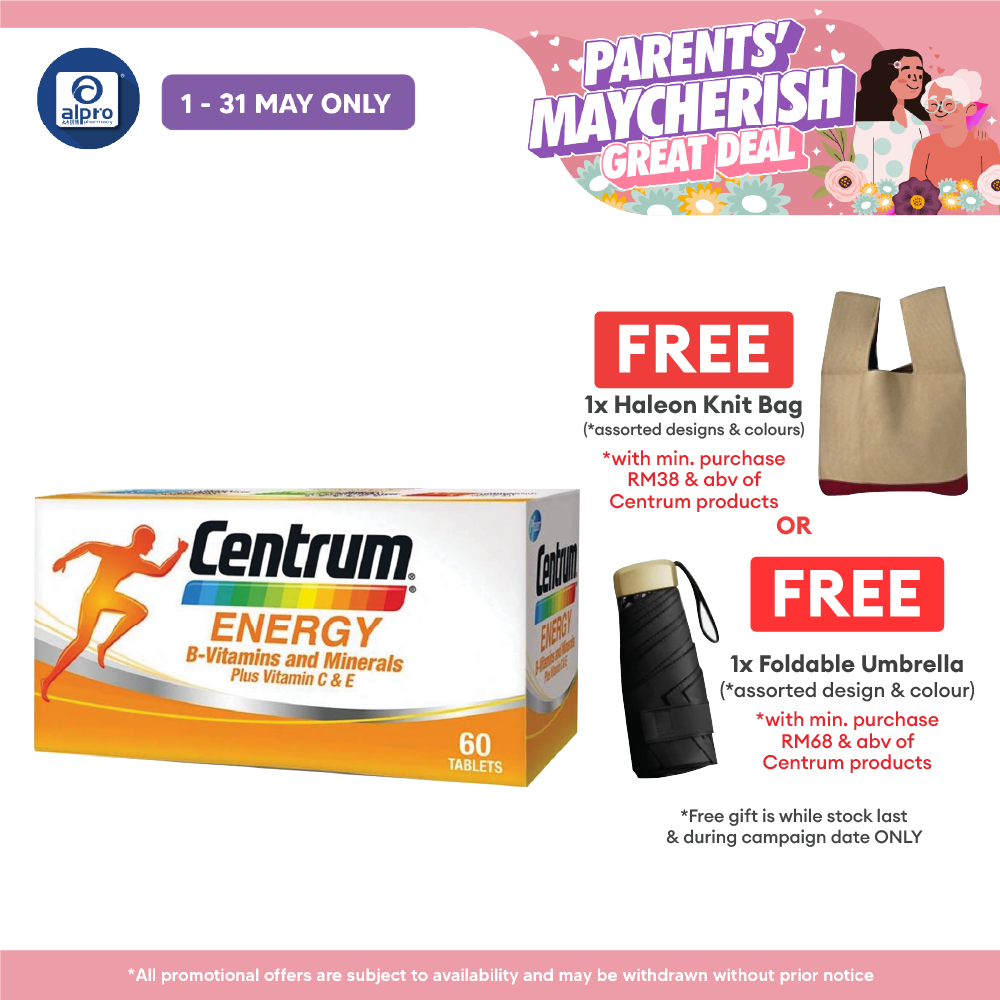 Centrum Energy 60s | Supports Physical Performance Centrum