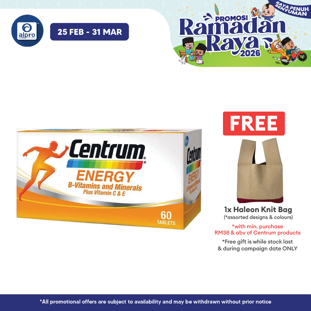 Centrum Energy 60s | Supports Physical Performance Centrum