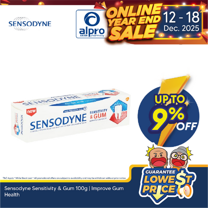 Sensodyne Sensitivity & Gum 100g | Improve Gum Health Sensodyne