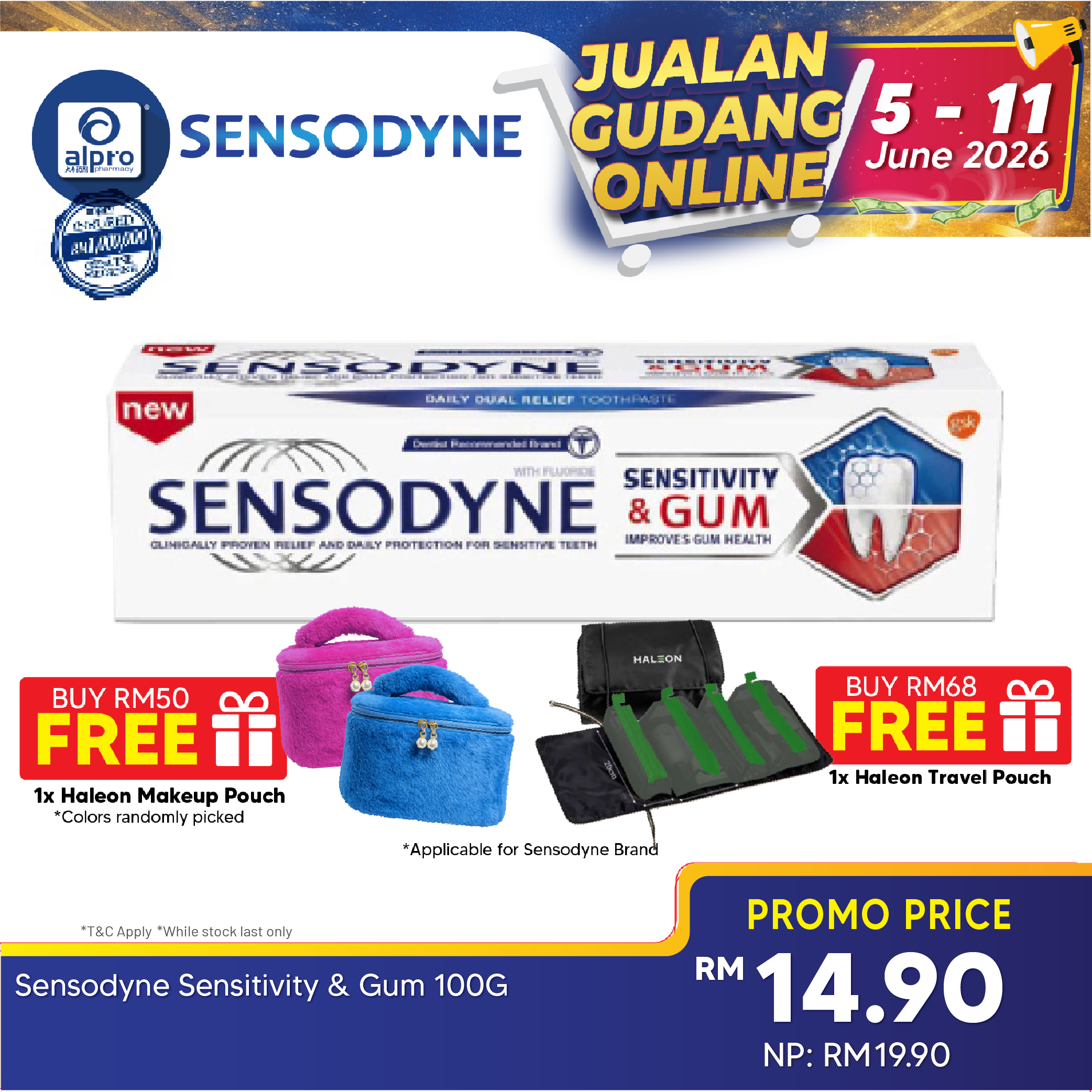 Sensodyne Sensitivity & Gum 100g | Improve Gum Health Sensodyne