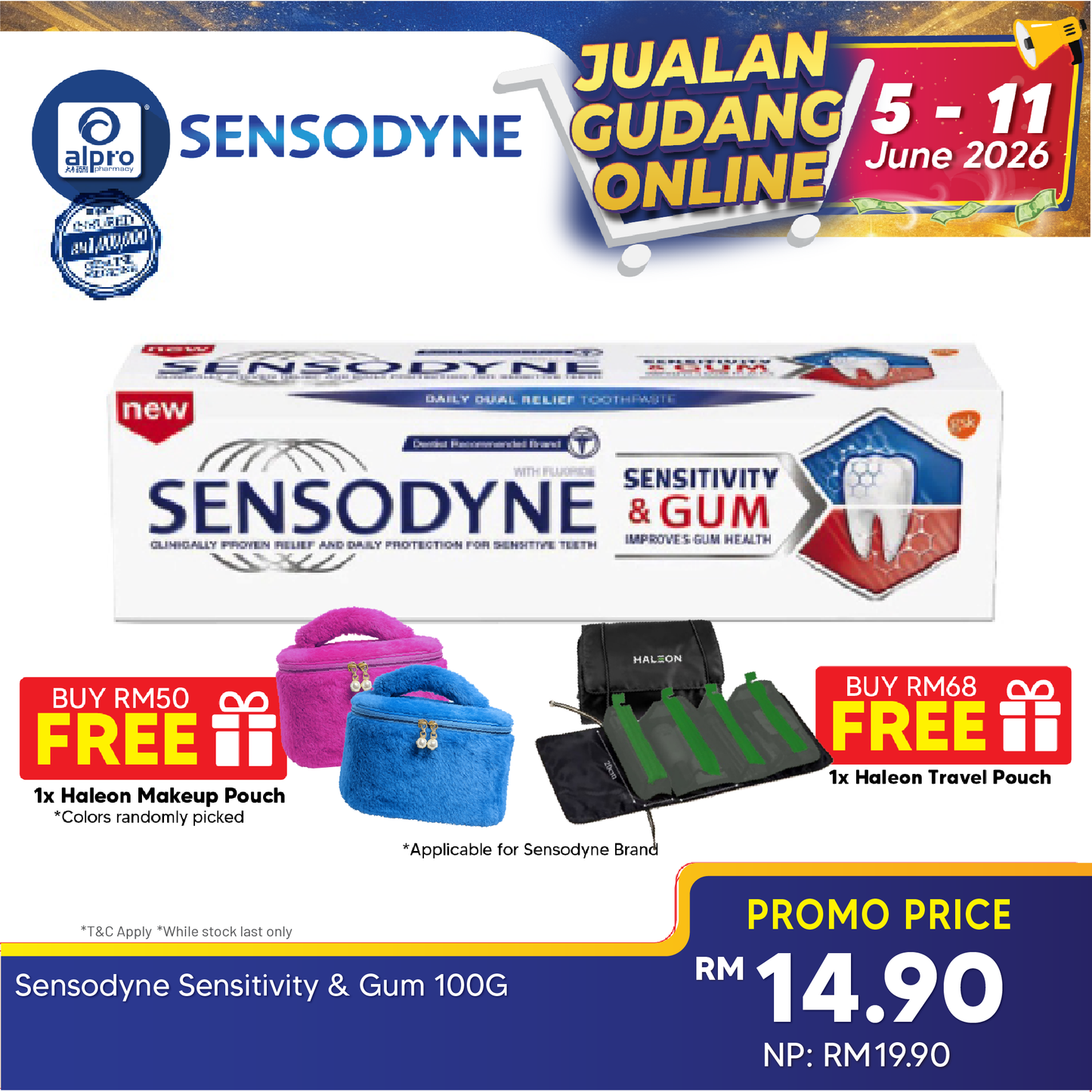 Sensodyne Sensitivity & Gum 100g | Improve Gum Health Sensodyne