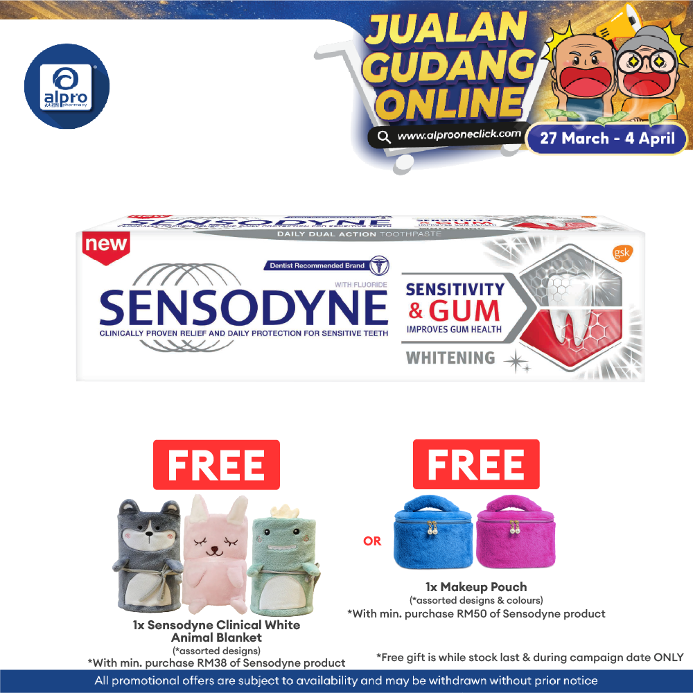 Sensodyne Sensitivity & Gum Whitening 100g Sensodyne