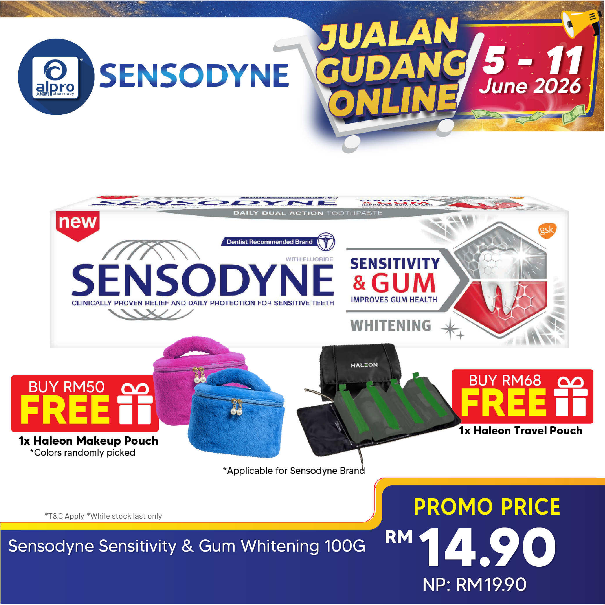 Sensodyne Sensitivity & Gum Whitening 100g Sensodyne
