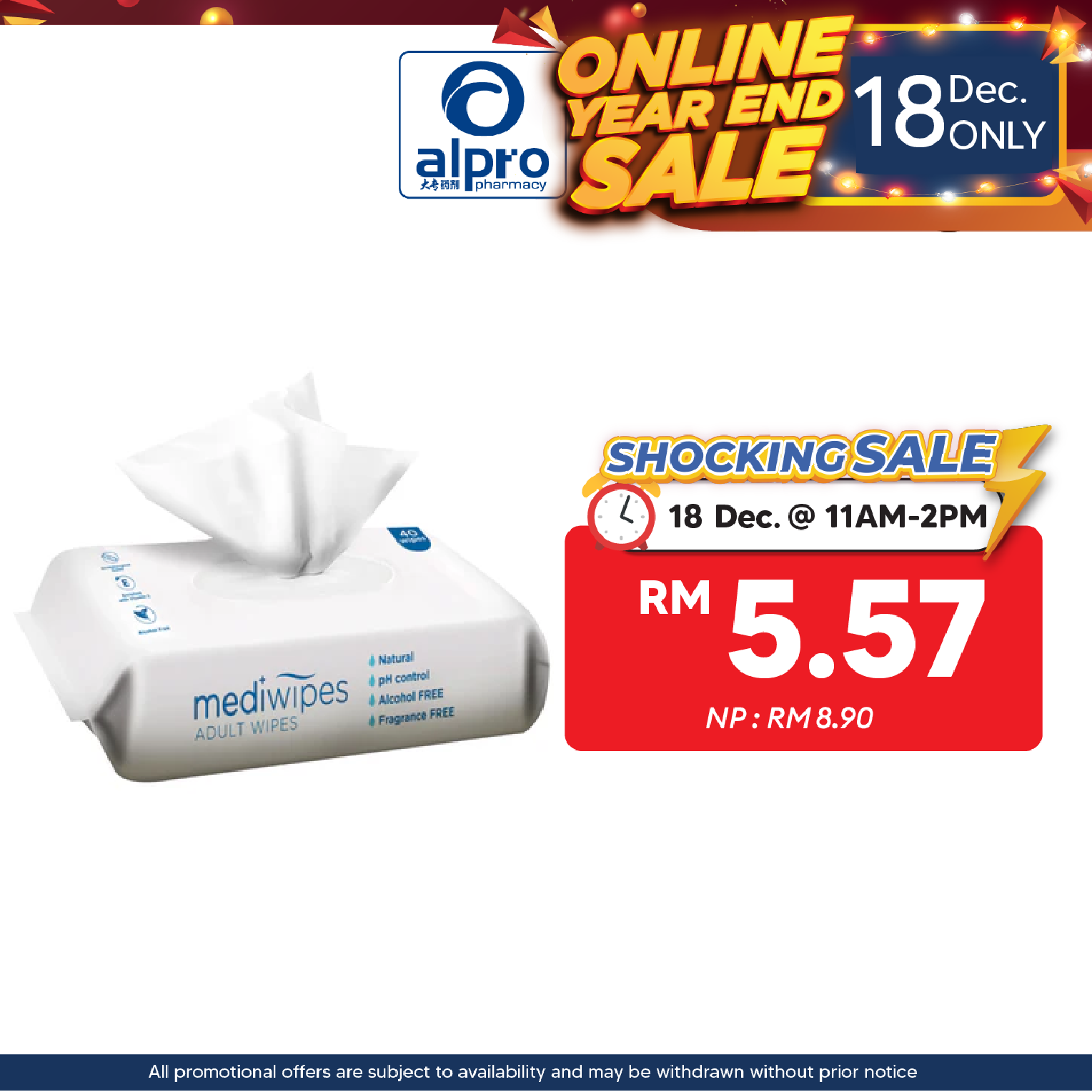 Mediwipes Adult Wipes 40s | Soft & Gentle