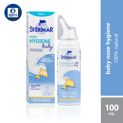 Sterimar Baby Nose Hygiene Isotonic Spray 100mL [Exp Date: 2026-07-31] Sterimar