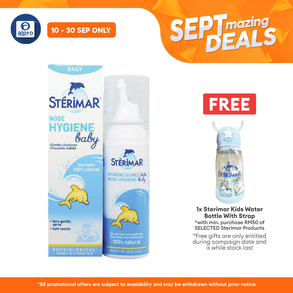 Sterimar Baby Nasal Spray 100ml | Clears and Unblock Nasal Passage Sterimar