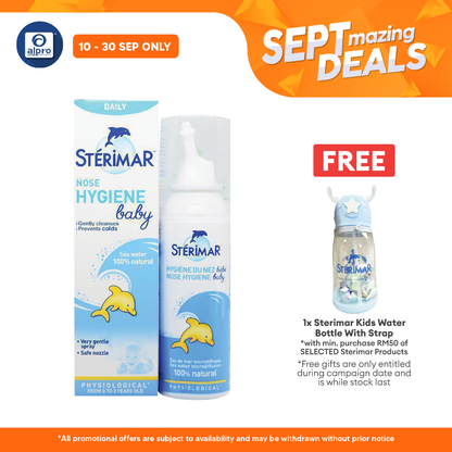 Sterimar Baby Nasal Spray 100ml | Clears and Unblock Nasal Passage Sterimar