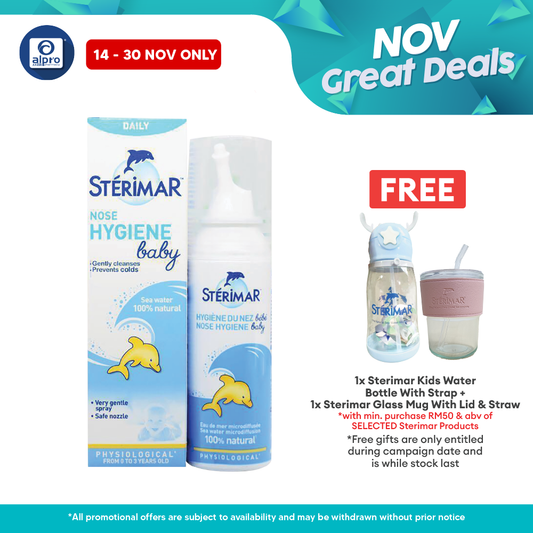 Sterimar Baby Nasal Spray 100ml | Clears and Unblock Nasal Passage