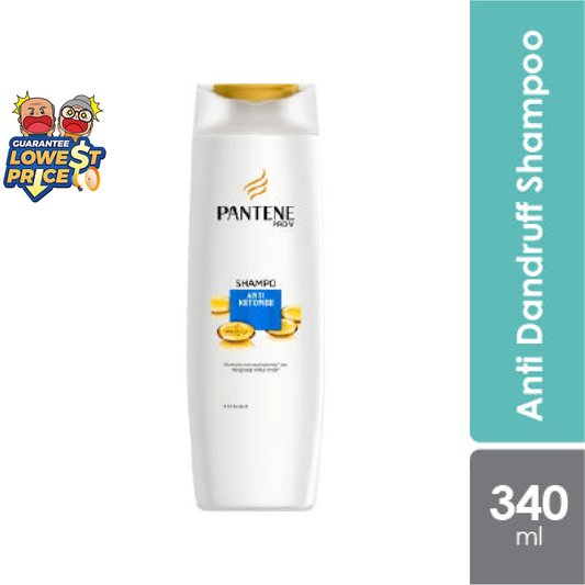 Pantene Shampoo Anti Dandruff 340ml | Prevents Reoccurrence of Dandruff Pantene