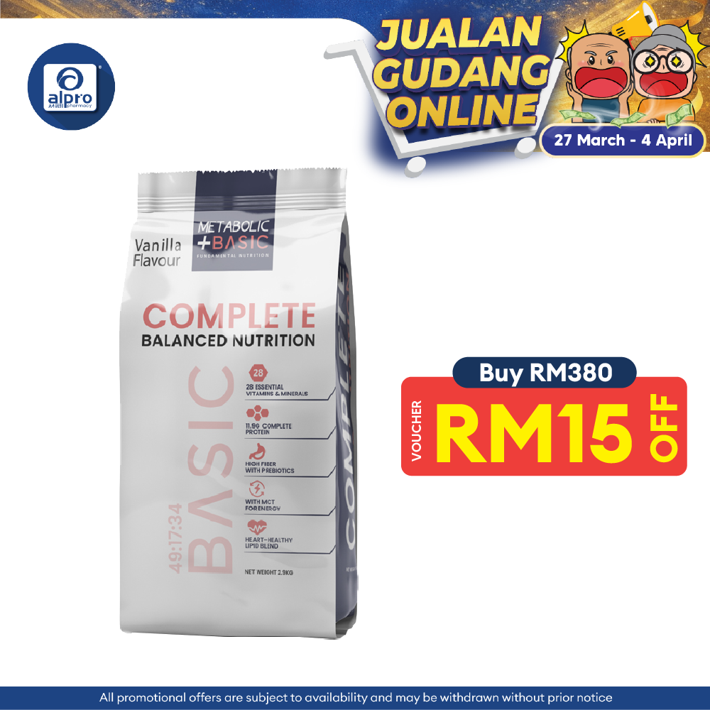 Metabolic+ Basic 2.9 kg | Complete & Balanced Nutrition Value Pack Metabolic+