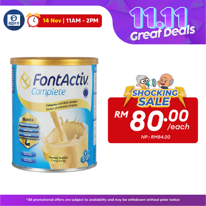 Fontactiv Complete Powder 800g | Helps Achieve Optimum Health and Energy Fontactiv